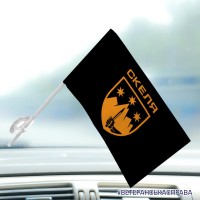 Автомобільний прапорець 425 ОШП Скеля чорний